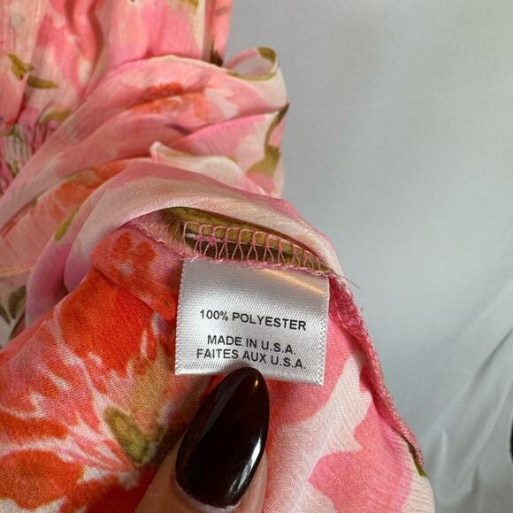 MISA Los Angeles Kidada Maxi Dress in Blushing Floral Revolve Size XL NWOT - Picture 13 of 15